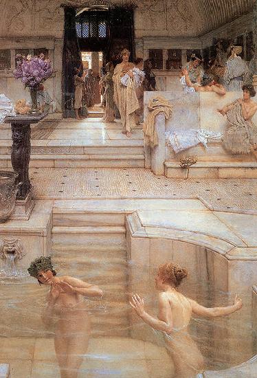 A Favourite Custom, Sir Lawrence Alma-Tadema,OM.RA,RWS